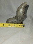 Signed Inuit Stone Seal Carving Figurine