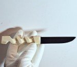 Hand-Carved Inuit Letter Opener Knife - 7.5