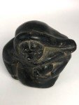 Inuit Soapstone Sculpture by Louisa, 1960s