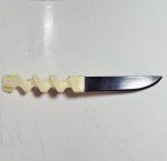 Hand-Carved Inuit Letter Opener Knife - 7.5