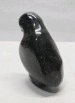 Inuit Soapstone Black Bird Sculpture, 1978