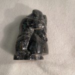 Original Arnold Kayutak Hand Carved Inuit Couple Sculpture