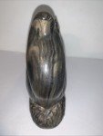Soapstone Squirrel Eating Acorn Figure - 5.5”