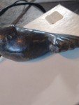 Hand Carved Inuit Marble Seal Sculpture