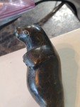 Hand Carved Inuit Marble Seal Sculpture