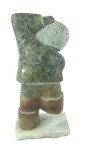 Christopher Olivier Inuit Boy Sculpture - 1997