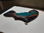 Inuit Cedar Salmon Wall Art by Dora Edwards