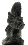 Inuit Soapstone Carving - Handcrafted Vintage Art