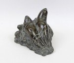 Inuit Soapstone Seal Sculpture - 3.5" Vintage