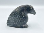 Hand-Carved Soapstone Inuit Bird Sculpture