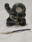 BEKOA LOOK Inuit Soapstone Eskimo Hunter Carving