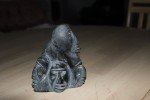 Joy Hallauk Inuit Stone Carving Art Piece