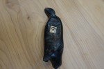 Inuit Carved Soapstone Seal Sculpture Decorative Art