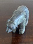 Authentic Inuit Carved Serpentine Polar Bear Sculpture