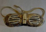 Yupik Hand Carved Sunglasses with Inuit Mask Design