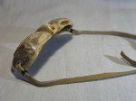 Yupik Hand Carved Sunglasses with Inuit Mask Design