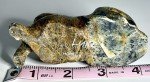 Signed Alaskan Inuit Stone Coyote Sculpture "Luke
