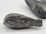 Inuit Hand-Carved Soapstone Mother and Baby Seal