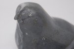 Vintage Inuit Soapstone Sea Duck Carving 4"x4.5