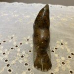 R. Powers Signed Inuit Stone Seal Sculpture