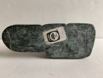 Inuit Serpentine Igloo Carving on Sled