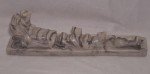 Sled Dogs Inuit Art Sculpture in Marblecraft