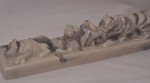 Sled Dogs Inuit Art Sculpture in Marblecraft
