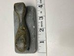 Inuit Soapstone Whale Carving on Base - 4