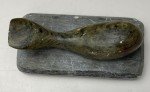 Inuit Soapstone Whale Carving on Base - 4