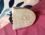 Signed Inuit Stone Face Carving - 04/99