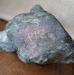 Inuit Stone Carving: 'Kneeling Woman' Sculpture