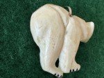 Inuit Carved Polar Bear Pendant - Alaska