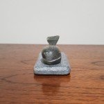 4" Soapstone Whale Carving on Base