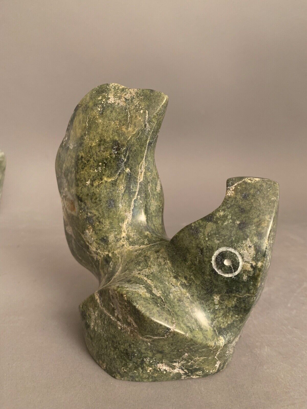 Inuit Art Carving Joe Poodlat Bird (1992)