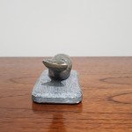 4" Soapstone Whale Carving on Base