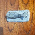 4" Soapstone Whale Carving on Base