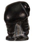 Inuit Hunter Hand-Carved Soapstone Sculpture