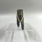 Vintage Inuit Soapstone Sled Dog Carving