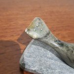 4" Soapstone Whale Carving on Base
