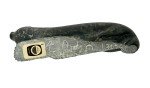 Hand-Carved Vintage Inuit Soapstone Otter Sculpture