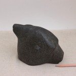 Two-Headed Bear Inuit Stone Sculpture