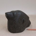 Two-Headed Bear Inuit Stone Sculpture