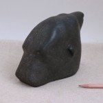 Two-Headed Bear Inuit Stone Sculpture