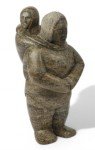 XXL 15” Inuit Stone Carving Art Piece