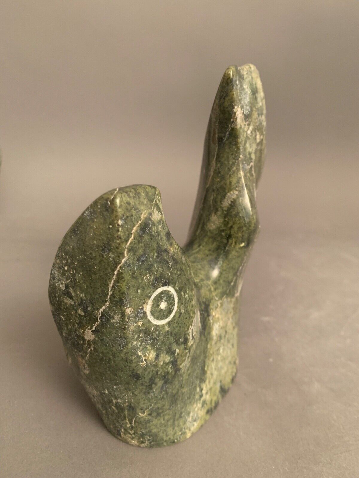 Inuit Art Carving Joe Poodlat Bird (1992)