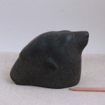 Two-Headed Bear Inuit Stone Sculpture