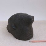 Two-Headed Bear Inuit Stone Sculpture
