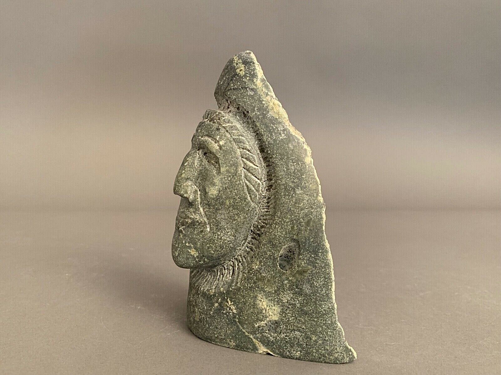 Inuit Art Carving: Tony Ittunga Face #66541