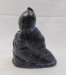 Vintage Eskimo Soapstone Art Carving Statue 4.5