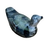 Paul Inana 1979 Signed Inuit Soapstone Duck 7